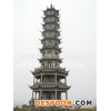 供应青石雕刻盘龙石塔